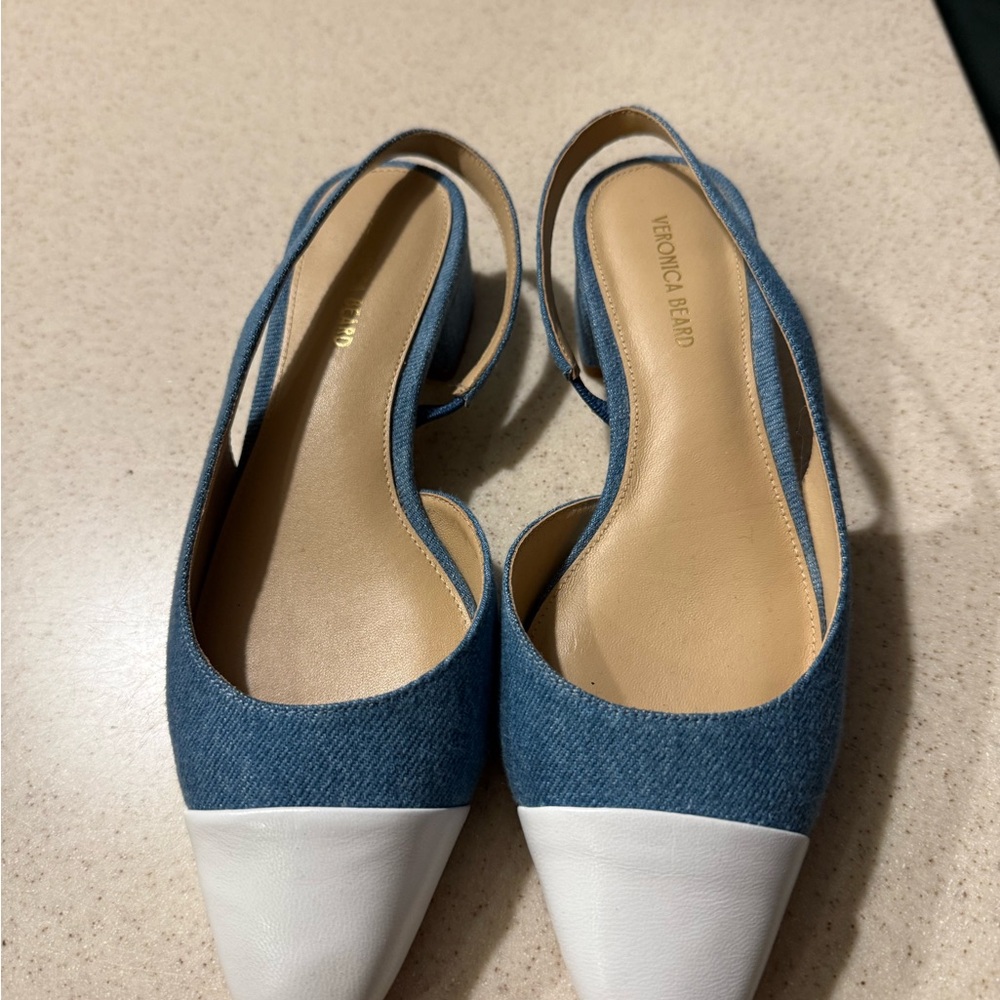 Veronica beard sling back shoes. Brand new size six